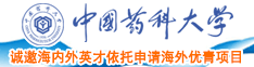 爱逼爱操中国药科大学诚邀海内外英才依托申请海外优青项目